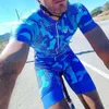 サイクリング服セットトライアスロンスーツvvsportsデザインメンズ長距離レーススキンスーツ水泳/ランニング/サイクリング衣料カミサシクリスモマスキュリナクド230625