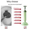 Plux de toilette Pompe haute pression Anti-colmatage Nettoyeurs de vidange Drivet Dridge Dredge Pipe de salle de bain Évier de cuisine Drain Nettoyant Supplies