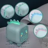 Desk Table Clocks Cartoon Alarm Clock Dinosaur Shaped Electronic Digital Clock Kids Bedside Smart LED Night Light Sleep Trainier Wake Up Tools 230625