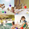 Summer Silicone Water Ball Toy Pallanuoto Pull Ring Buckle Bambini Adulti che giocano nei giocattoli di decompressione dell'acqua