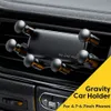 Gravity Car Holder for Phone Air Vent Clip Mount Mobile Stand GPS Support för iPhone 14 12 11 Pro Max 8 Huawei Xiaomi Redmi K50