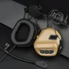 빠른 헬멧 레일 어댑터 군용 사냥 촬영 헤드셋 군대 커뮤니케이션 액세서리가있는 전술 이어폰 전술 헤드셋 230621