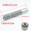 304 Stainless Steel Fuel Solvent Trap Filter 9.09" 10mm Part 1/2-28 and 5/8-24 1/2-20 M14X1 M14X1L m14X1.5 For NaPa 4003 WIX 24003