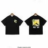 최고 디자이너 Rhude Mens T Shirts 여름 패션 디자이너 Tshirts 스트리트 캐주얼 짧은 슬리브 비치 스타일 티 코튼 프린팅 셔츠
