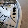 3 Burner Gas Stove Hob Glass Lid 3*1,35 kW 560*440*60 mm łódź karawana RV GR-888