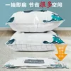 Другая организация по домохозяйствам туристическая вакуумная сумка для хранения одеяла одеяла одежда Универсальная электрическая насос 230625
