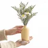 Dekorativa blommor Ins Nordic Torked Flower Ceramic Vase Arrangement vardagsrum Vinskåp tv -matbord Heminredning