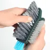 4 In 1 Tile And Grout Cleaning Brush Corner Scrubber Brush Tool Tub Tile Scrubber Brush Floor Scrubber For Cleaning Bathroom