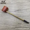 Pipes à fumer Vintage Poire Cuivre Rod Mini Pipe