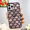 Vis Schaal Plating Telefoon Gevallen Electroplated Skin Back Cover Glitter Soft Protector voor iPhone 14 14pro max 13 13pro 12 12 pro 11