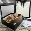 Bälten Luxury Designers Belts Fashion Buckle Women Designer Belt Trend Classic Pure Cow Leather Bredd 4.0 cm 4Color 105-125cm Good Nice T230625