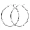 Gold Sier Stainless Steel Hoop Earrings for Women Hip Hop Dangle Large Circle Earring Big Female Ear Jewelry Diameter 1cm 3cm 5cm 6cm Wholesale Price 2024 Gift