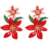 Dangle Chandelier Sweet Woman Multi-layer Elegant Flower Boucles d'oreilles en gros 230621