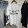 Męskie koszulki 2022SS Vetements moda Tshirt mężczyzn 11 Vetements Kobiet Koszulka duża etykieta litera ograniczona koszulka streetwearu j230625