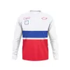 New best-selling F1 Team T-shirt men's quick-drying leisure long-sleeved round neck racing suit plus size customization