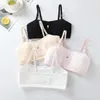 Camisoles Canotte Intimo Pubertà Periodo Cotone Bretella Ragazza Fascia regolabile Reggiseno Junior Vendite dirette in fabbrica