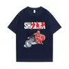 Men's T-Shirts Shakira T Shirt Akira Shotaro Kaneda Motorcycle Japan Anime Tshirts Tokoyo Summer Hip Hop Streetwear Tee Shirt Men Women Tops J230625