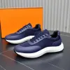 Uomini di marca di alta qualità Fairplay Sneaker Scarpe Tela tecnica Pelle di vitello Runer Sport Suola rivestita in tela Comfort Casual Walking EU38-45