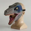 Maski imprezowe horror horror dinozaur nakłania maks cosplay dzieci Straszne smok ruchomy otwarte usta lateksu maska ​​na halloweenowe kostiumy rekwizytów 230625
