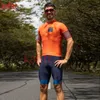 Vêtements de cyclisme Ensembles Kafeet Vêtements de cyclisme d'été Triathlon professionnel Vêtements de l'équipe de course professionnelle pour femmes Combinaison Tight Cycling SuitHKD230625