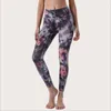 Pantalon actif Vnazvnasi Impression Leggings De Sport Femmes Double Face Tie-Dye Yoga Taille Haute Sportswear Gym Fitness Tenues Extensibles