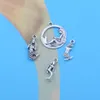 120 stks Gemengde Antiek Zilver Sea Life Charms Marine Sea Animal Charms Tibetaanse Zeemeermin Charms voor Sieraden Maken Ambachten