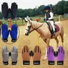 Luvas de ciclismo crianças duráveis luvas de cavalo de longa duração luva equestre corrida de cavalos ciclismo esporte aperto de bicicleta 5-13 meninos meninas drop 230621