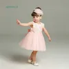 HAPPYPLUS Christmas Baby Dress Wedding Princess Birthday Dress for Girls 2 Years Baby Party Wear Clothes for Babies 3 6 12 Month L230625