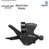 Groupes de vélo SHIMANO ALIVIO M3100 9V Shifter RAPIDFIRE PLUS Levier de changement de vitesse droit Clamp Band 9 vitesses VTT vélo Pièces d'origine 230621