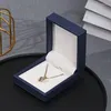 Sieraden zakjes groothandel hangende ketting ketting opslagpakket geschenkdoos pu lederen kist lange oorbellen organisator