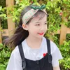 Hair Accessories Flower Print Headband Women Cotton Knotted Hairband Knitting Hoop Girls Retro Makeup Gifts Headwear