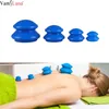 Massager 4 stks Anti Cellulite Vacuüm Siliconen Cups Spa Facial Body Massage Potten Medische Chinese Cupping Therapie Zuig cupping Cup Set