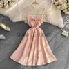 Casual Dresses Beach Dress Slip Dresses Vintage CottageCore Korean Style Boho Vestidos ärmlös Robe Femme eleganta klänningar för kvinnor Dropship J230625