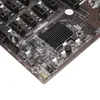 Motherboards B250B ETH Bergbau Motherboard G3930 CPU Baffle Schalter Kabel SATA Wärmeleitpaste LGA1151 DDR4 12PCIE MSATA für BTC