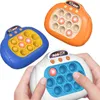 Jouet de décompression Enfants Appuyez sur le jeu Fidget Toys Sensory Quick Push Poignée Jeu Bubble Squeeze Soulager Anti Stress Enfants Montessori Jouet Cadeau 230625