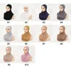 Modalny bawełniany koszulka Instant Wewnętrzna kapitaczka Hijab Bonnet