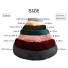 kennels pens Pet Dog Bed Long Plush Donut Round Dog Kennel Comfortable Fluffy Cushion Mat Winter Warm For Dog Cat House EU Warehouse 230625