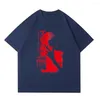 メンズTシャツフランクメンコットンカジュアルTシャツO-O-OCEANブロンドミュージックTシャツヒップホップ特大ティーTシャツレディーストップ