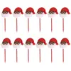 Pcs Cute Lovely Colorful Santa Claus Christmas Decorations Ball Pen