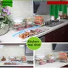 New Kitchen vacuum machine 5 Size Vacuum Bag kitchen Transparent Storage Bag Saving Space Seal Bags Pumping vacuum