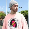 Erkek Hoodies Sweatshirts Erkek Hoodies Daisy Tam Bloom ile Kız Yakı Pamuklu Erkekler için Yaratıcılık Orijinal Tasarım Külkü Moda Sıradan Çift Sweatshirt