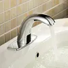 Bathroom Sink Faucets BAKALA Automatic Sensor Tap Contemporary For Toilet Brass Chromed Cold With Water F-201