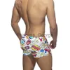 Herren-Badehose, Herren-Badehose, 2022, bedruckt, kurz, Badeanzug, für Herren, modisch, niedrige Taille, Badeshorts, Herren-Bademode, Strandkleidung, Blau, Weiß, Grau x0625 x0625 x0625 x0625