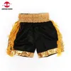 Other Sporting Goods Plain Boxing Shorts Womens Mens Kids Muay Thai Shorts Satin Polyester Blank Kicking Fight Pants Grappling MMA Martial Arts Gear 230621