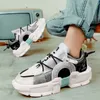 Low Top Mens Womens Running Sneakers Couple Casual Trainers Sports Clunky Shoes