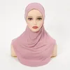 Modal bomullströja Instant inre keps Muslim Hijab Bonnet Underscarf stretchig turban huvudduk Full nacke täckning islamisk hatt