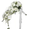 Kwiaty dekoracyjne weselne romantyczna bukiet panna młoda bukiety ślubne druhna sztuczna walentynki spowiedź przyjęcie a0ke