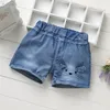 Shorts Summer Fashion Girls Soft Denim Pocket Short Jeans Pants Baby Casual Trousers Kids Children's Clothing For 2-12 230625