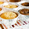 10pcs/20pcs/50pcs 3.2 cali okrągłe kubki muffinki kubki z folią blaszania fioletu do dyspozycji kubki folii aluminiowej, sejf piekarnika z zamrażarką