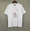 Herren-T-Shirts, High Street Tide-Marke, Herren-T-Shirts, KITH Street View, bedruckt, kurzärmelig, ROSE OMoroccan Tile, für Damen und Herren, T-Shirt aus Baumwolle, T230625